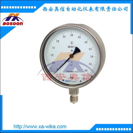 德国威卡wika压力表 332.30.160 波登管压力表 333.30.160