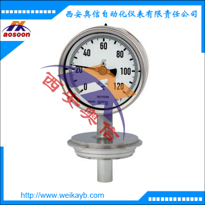 R74.100德国WIKA温度计 卫生型气包式温度计