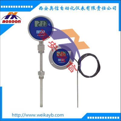 TR75数显型热电阻温度计 德国wika温度计