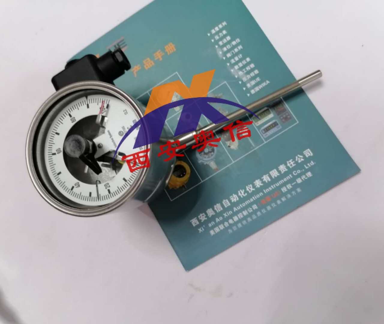 山东WIKA TGS55.100电接点温度计 威卡电接点双金属温度计 万