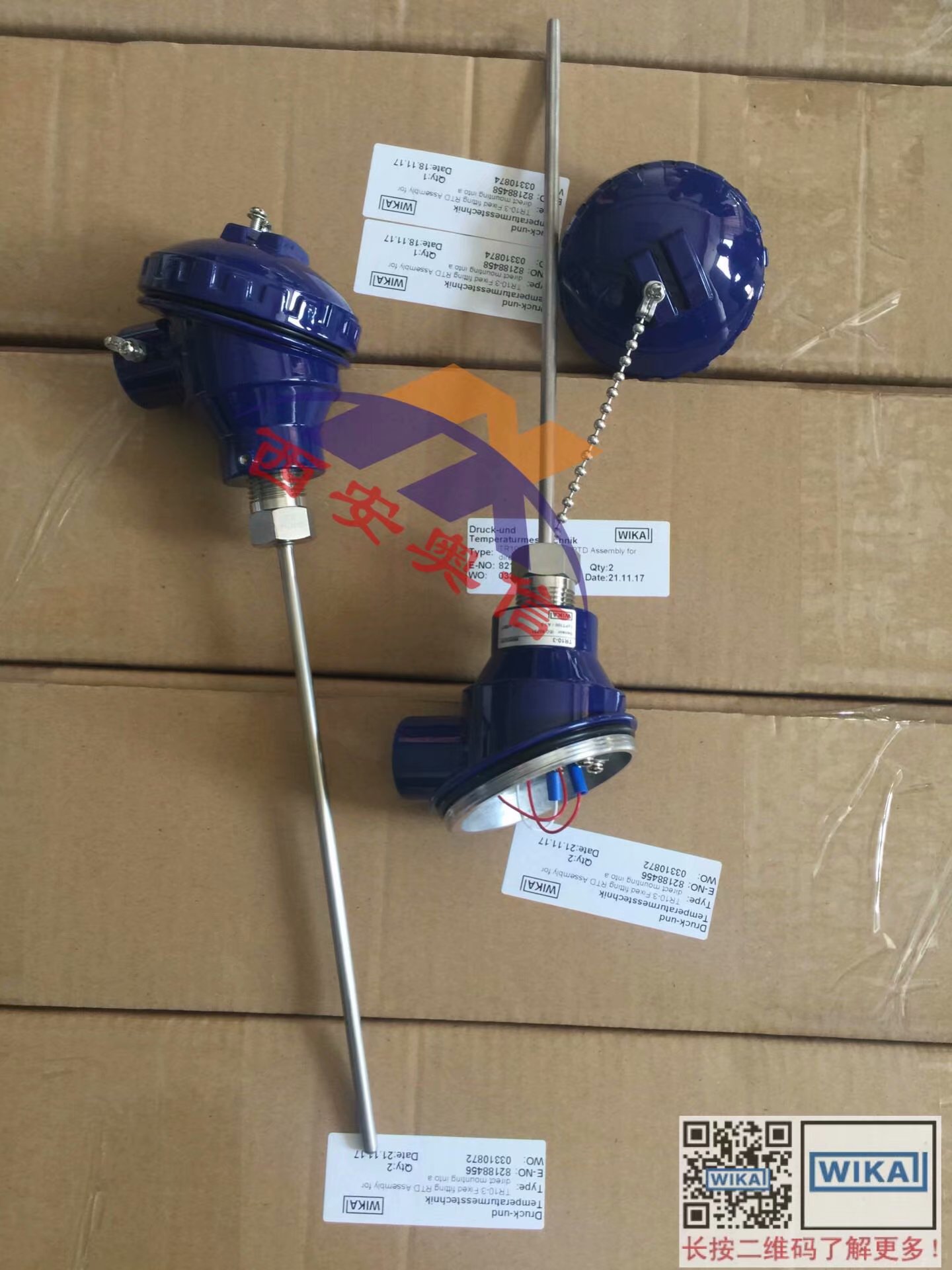 德国wika一体化温度变送器TR10+T24.10