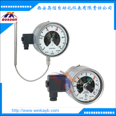  WIKA TGS73.100电接点温度计 WIKA不锈钢气包式温度计