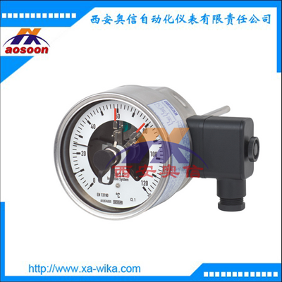 德国wika TGS55电接点温度计  WIKA电接点温度计
