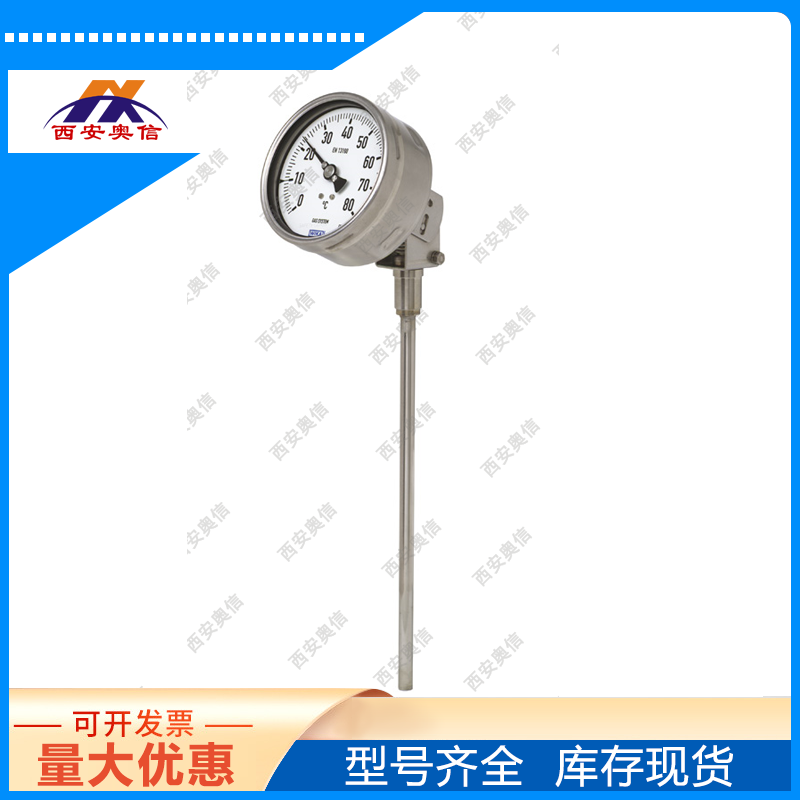 S73.100汽包式温度计 德国wika 径向温度计