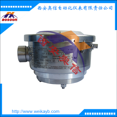 MWHXXUS高压活塞式压力开关 德国wika不锈钢开关带