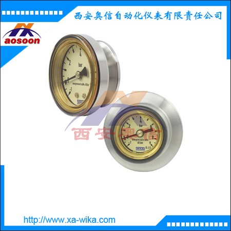 德国 wika压力表PG43SA-C 平嵌隔膜式
