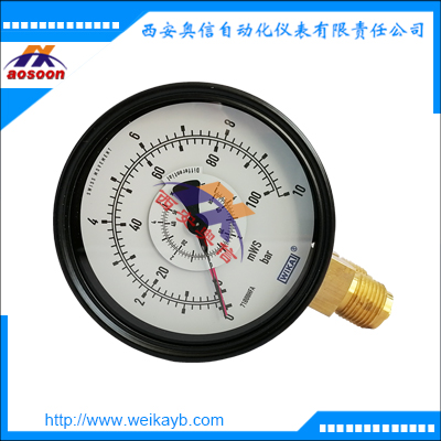 711.12.100压差表 德国WIKA 711.12.160 差压表