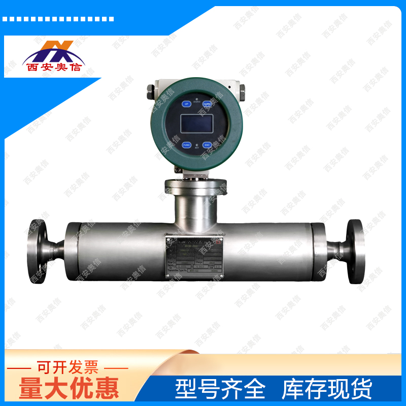 大管径科里奥利质量流量计 AXCMF-100 氢能源高精度流量计