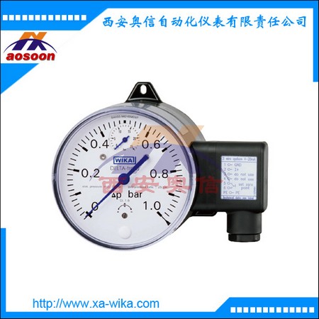 差压变送器DPGT40 德国WIKA威卡带电信号输出的波登管压力表